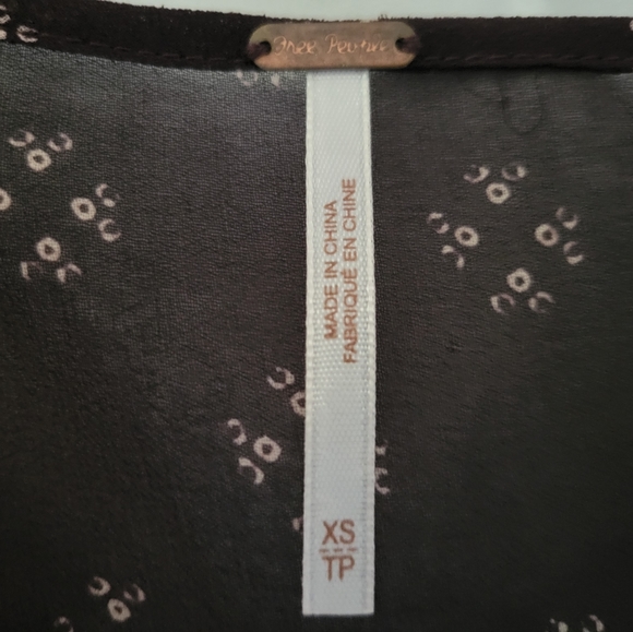 Free People Sheer Plum Dress - Picture 3 of 3